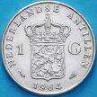 Монета Нидерландские Антилы 1 гульден 1964 год. Серебро