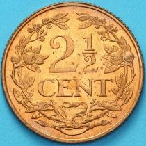 Нидерландские Антилы 2 1/2 цента 1959 год.