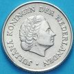 Монета Нидерландские Антилы 1/4 гульдена 1960 год. Серебро.