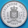 Монета Нидерландские Антилы 1 гульден 1984 год.