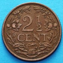 Нидерландские Антилы 2 1/2 цента 1959 год.