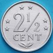 Монета Нидерландские Антилы 2,5 цента 1984 год.