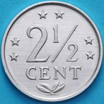 Нидерландские Антилы 2,5 цента 1984 год.