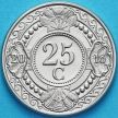 Монета Нидерландские Антилы 25 центов 2016 год.