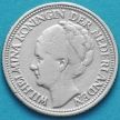 Монета Кюрасао 1/4 гульдена 1947 год. Серебро.