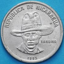 Никарагуа 50 сентаво 1983 год.