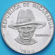 Никарагуа 50 сентаво 1985 год.