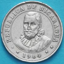 Никарагуа 10 сентаво 1964 год.