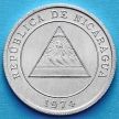 Монета Никарагуа 5 сентаво 1974 год. KM# 27.