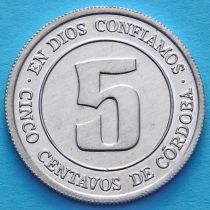 Никарагуа 5 сентаво 1974 год. ФАО. KM# 28.