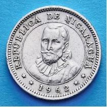 Никарагуа 5 сентаво 1962-1964 год.