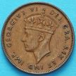 Монета Ньюфаундленда 1 цент 1942 год.
