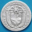 Монета Панама 1/10 бальбоа 1930 год. Серебро.