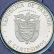 Монета Панама 5 сентесимо 1977 год. Пруф