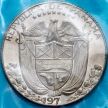 Монета Панама 1/4 бальбоа 1970 год. Пруф