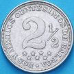 Монета Панама 2 1/2 сентесимо 1907 год