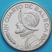 Монета Панама 1/4 бальбоа 2018 год.