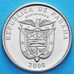 Монета Панамы 1/4 бальбоа 2008 год. Розовая ленточка.