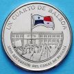 Монета Панамы 1/4 бальбоа 2016 год. Панамский канал - возвращение под контроль государства.