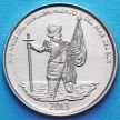 Монета Панамы 1/2 бальбоа 2013 год. Открытие Тихого Океана.