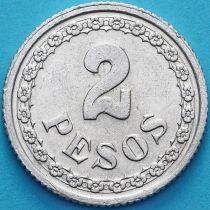Парагвай 2 песо 1938 год.