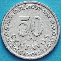 Парагвай 50 сентаво 1938 год.