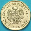 Монета Перу 1 соль 2014 год. 