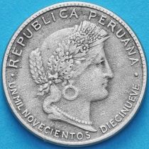Перу 5 сентаво 1919 год. 