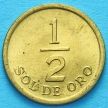 Монета Перу 1/2 соля 1976 год.