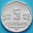 Монета Перу Перу 5 сентимо 2018 год.