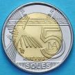 Монета Перу 5 новых солей 2011 год. 