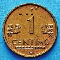 Перу 1 сентимо 1997 год.