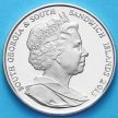 Монета Южной Георгии и Южных Сэндвичевых Островов 2 фунта 2013 год. Тюлень