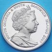 Монета Сэндвичевых островов 2 фунта 2007 год. Международный Полярный год