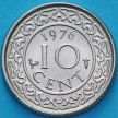 Монета Суринам 10 центов 1976 год.