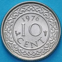 Суринам 10 центов 1976 год.