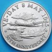 Монета Тёркс и Кайкос 5 крон 1995 год. 50 годовщина окончания войны, 8 Мая 1945