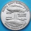 Монета Тёркс и Кайкос 5 крон 2001 год. 100 лет Подводному флоту Великобритании