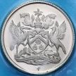 Монета Тринидад и Тобаго 25 центов 1973 год. Proof