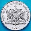 Монета Тринидад и Тобаго 10 центов 1977 год. Proof