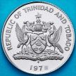 Монета Тринидад и Тобаго 25 центов 1978 год. Proof