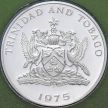 Монета Тринидад и Тобаго 10 долларов 1975 год. Острова Тринидад и Тобаго. Серебро. Proof