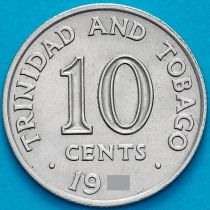 Тринидад и Тобаго 10 центов 1972 год. 