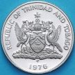 Монета Тринидад и Тобаго 25 центов 1976 год. Proof