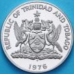 Монета Тринидада и Тобаго 50 центов 1976 год. Proof
