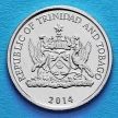 Монета Тринидада и Тобаго 10 центов 2014 год. 