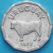 Монета Уругвай 5 сентесимо 1977 год. VF