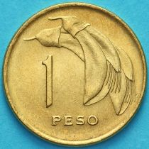 Уругвай 1 песо 1969 год. UNC.