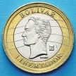 Монета Венесуэла 1 боливар 2007 год.
