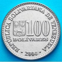 Венесуэла 100 боливар 2004 год.